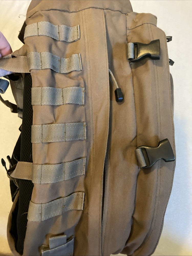 TACOPS Military Backpack. Specific Model Unknown. See Description