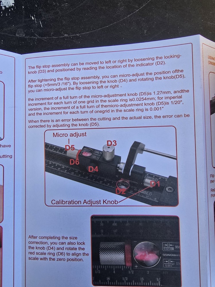 GOINGMAKE Parallel Guide System Metal Complete Kit for Guide Rail Black