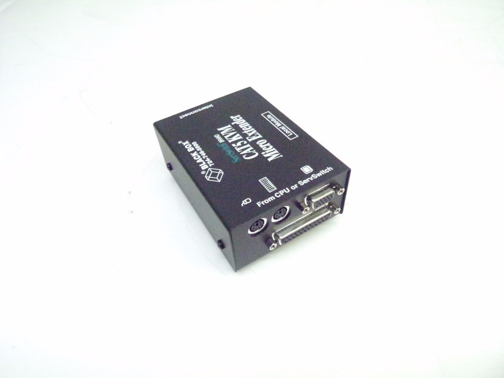 Black Box Cat5 KVM Micro Extender Local Module ACU3001A (ServSwitch)