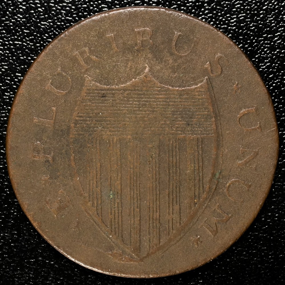 1787 New Jersey Post Colonial Copper