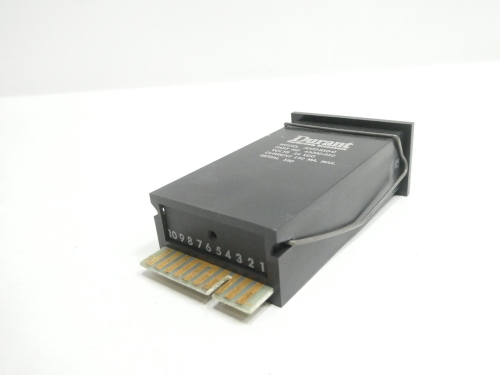Durant 3000-810-C Totalizer 24v-dc