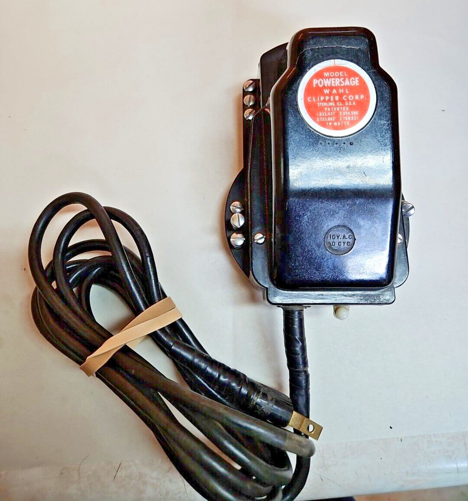 Vintage Wahl Clipper Corp Model "Powersage"; Tested