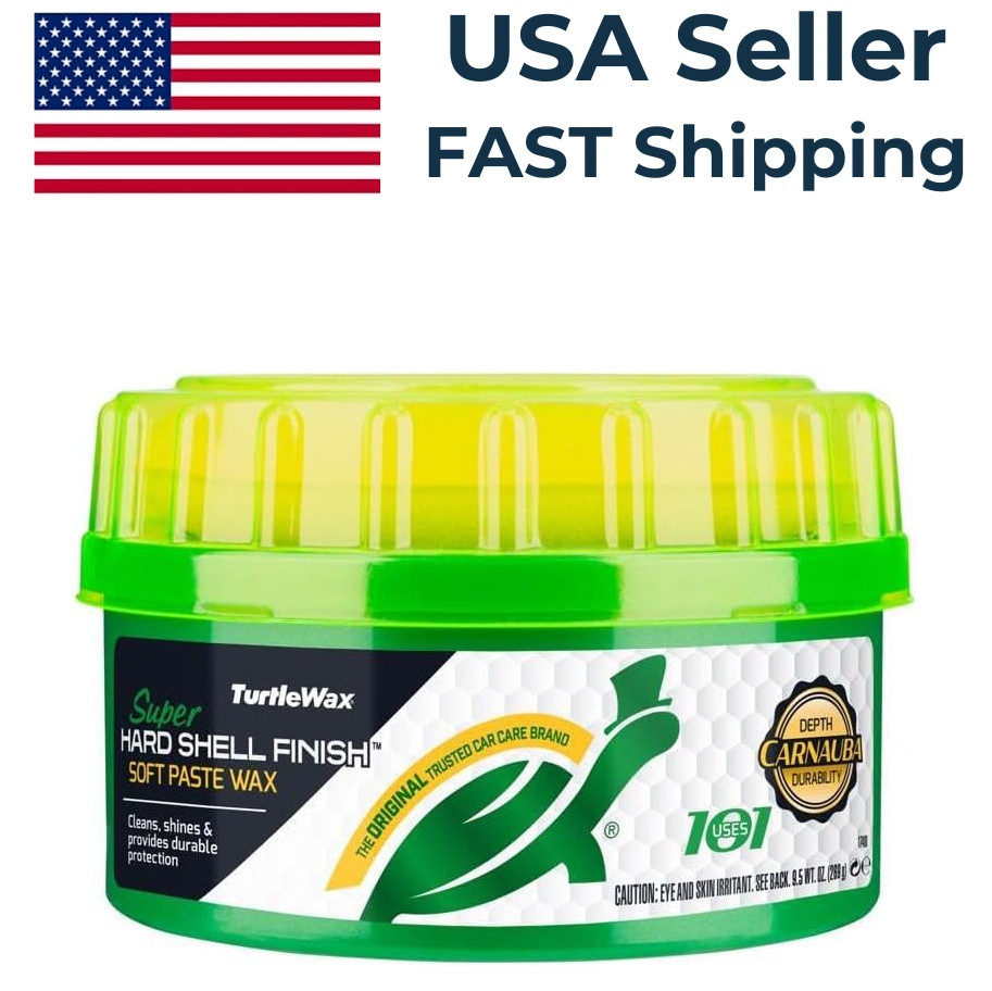 Turtle Wax, Super Hard Shell Finish, Soft Paste Wax