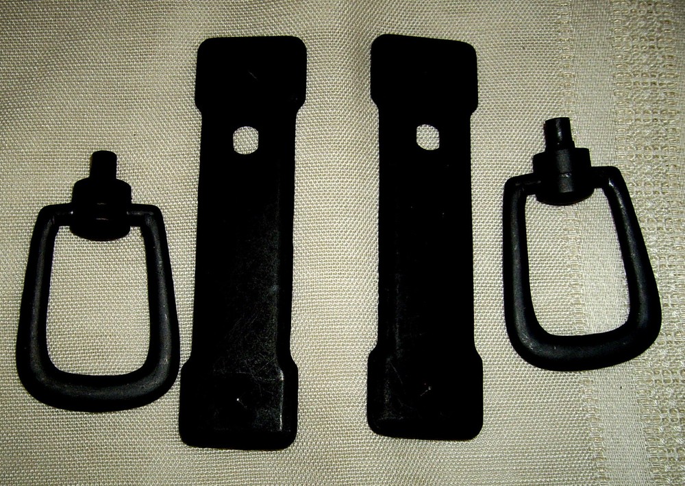 DARK METAL BRONZE DOOR CABINET HANDLE PULLS NEW ONE