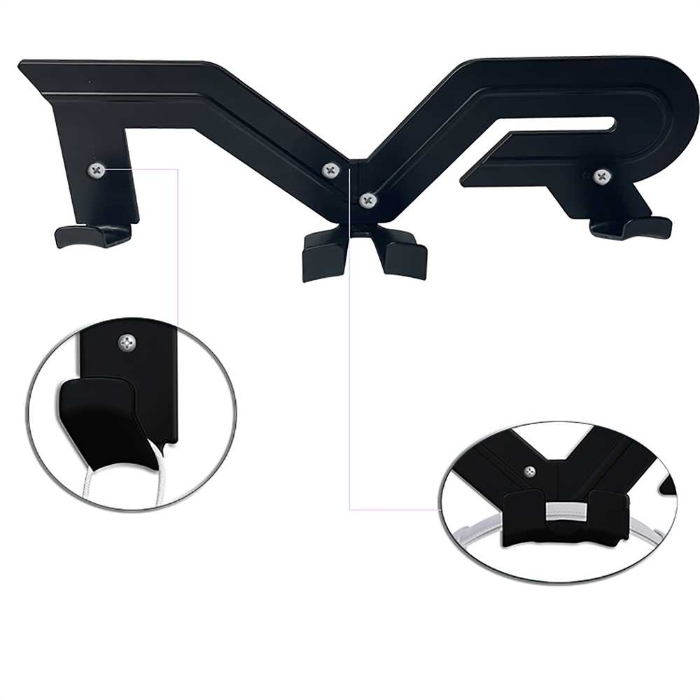 Wall Mount Stand for PSVR2/HTC Vive/Pico 4/Valve Index VR Headset & Controllers