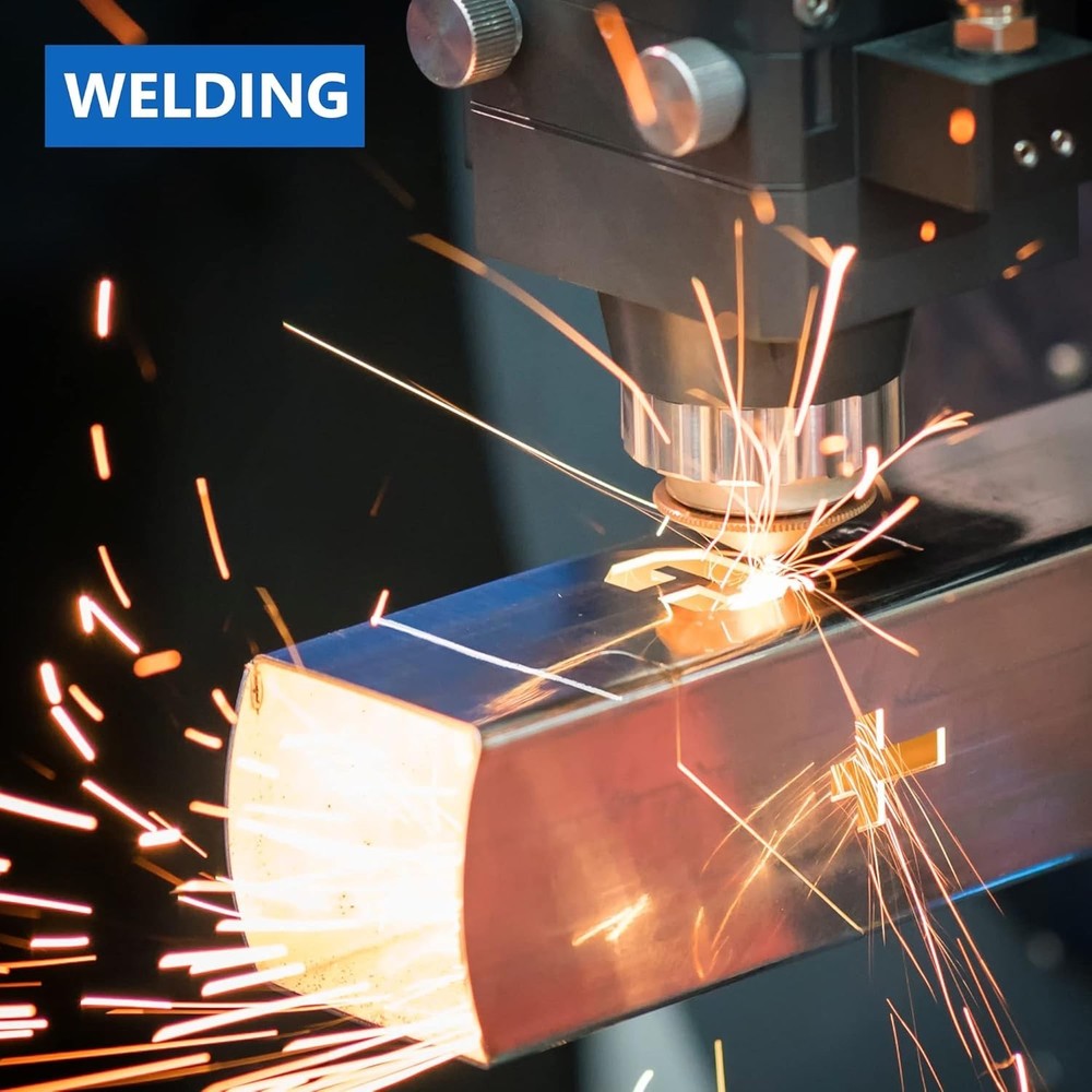 Welders Pencil with 12 Silver Refills & Built-in Sharpener for Precision