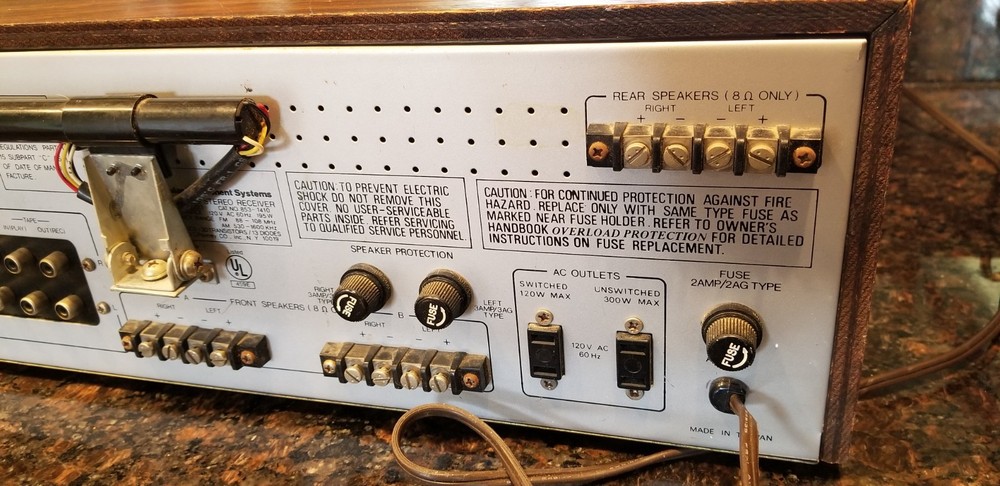 Vintage Modular Component Systems MCS 3223 Stereo Receiver tested