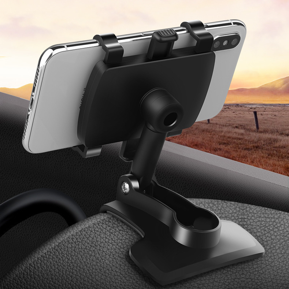 Multifunctional Car Dashboard Mobile Phone Holder 360° Rotatable Phone Holder