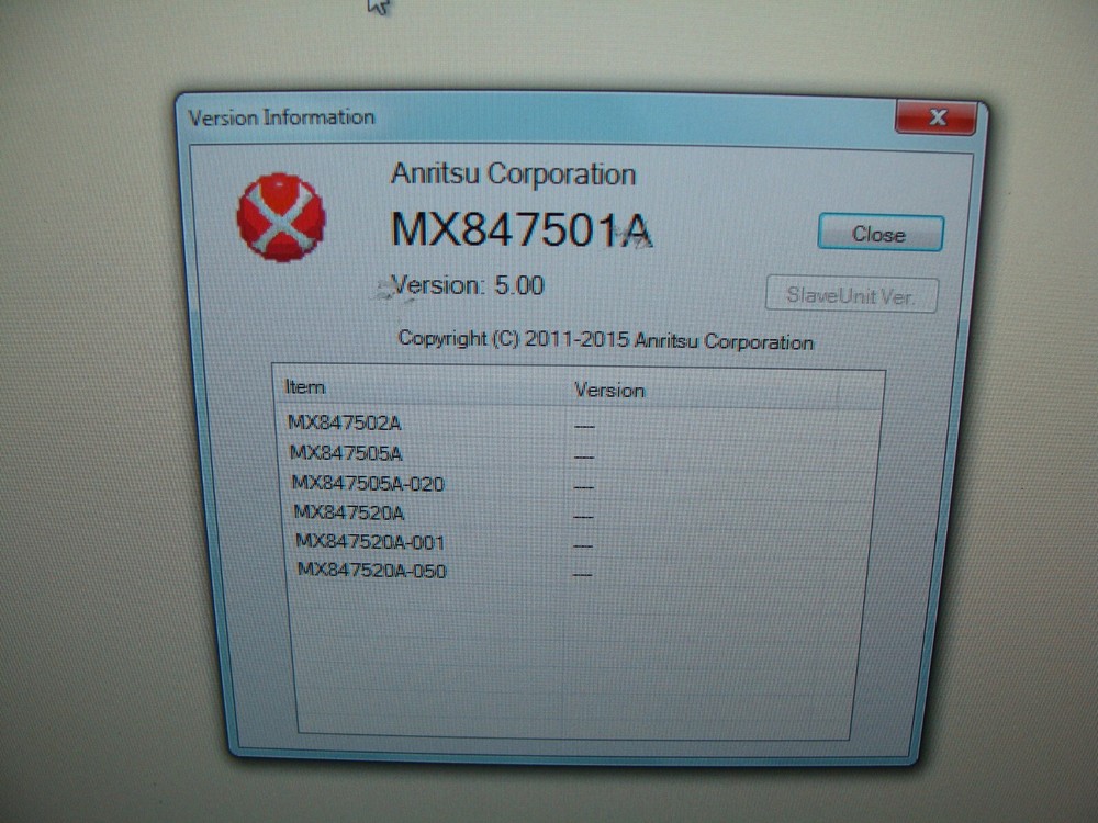 Anritsu MD8475A Communication Analyzer / Signaling Tester GSM 2nd RF Multi-Cell