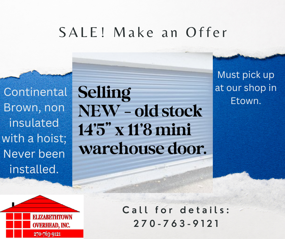 Mini Warehouse Door