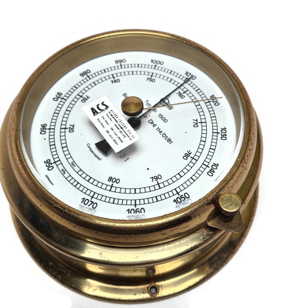 Barigo Precision Compensated Barometer Type 1500. Made in Germany