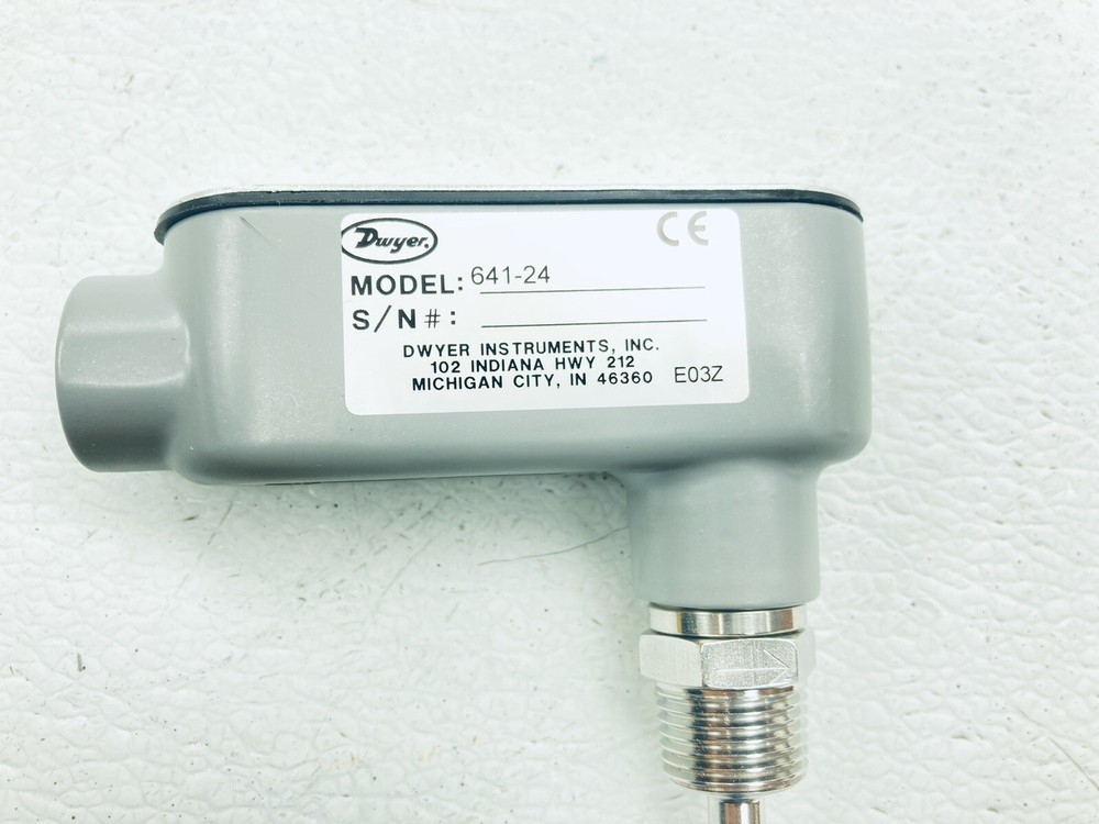 NEW DWYER 641-24 VELOCITY TRANSMITER