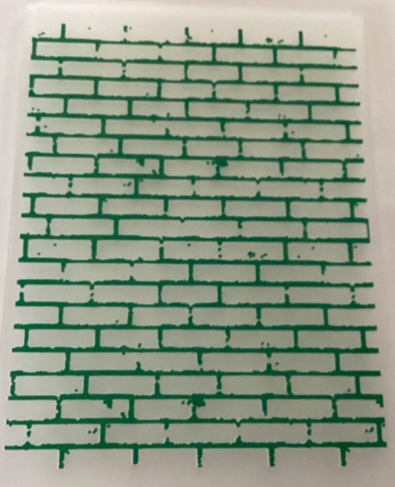 Brick Wall Embossing Folder