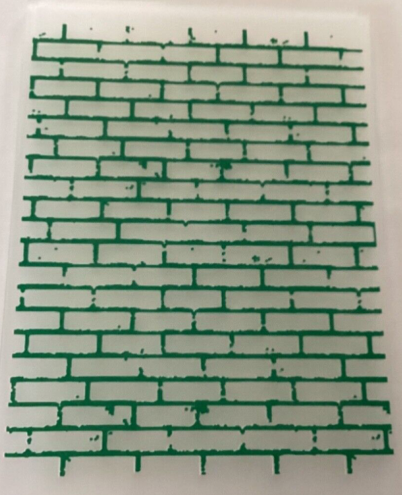 Brick Wall Embossing Folder