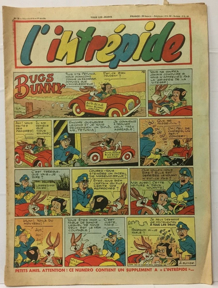 L’Intrepid Journal - Year 1951 - No 78