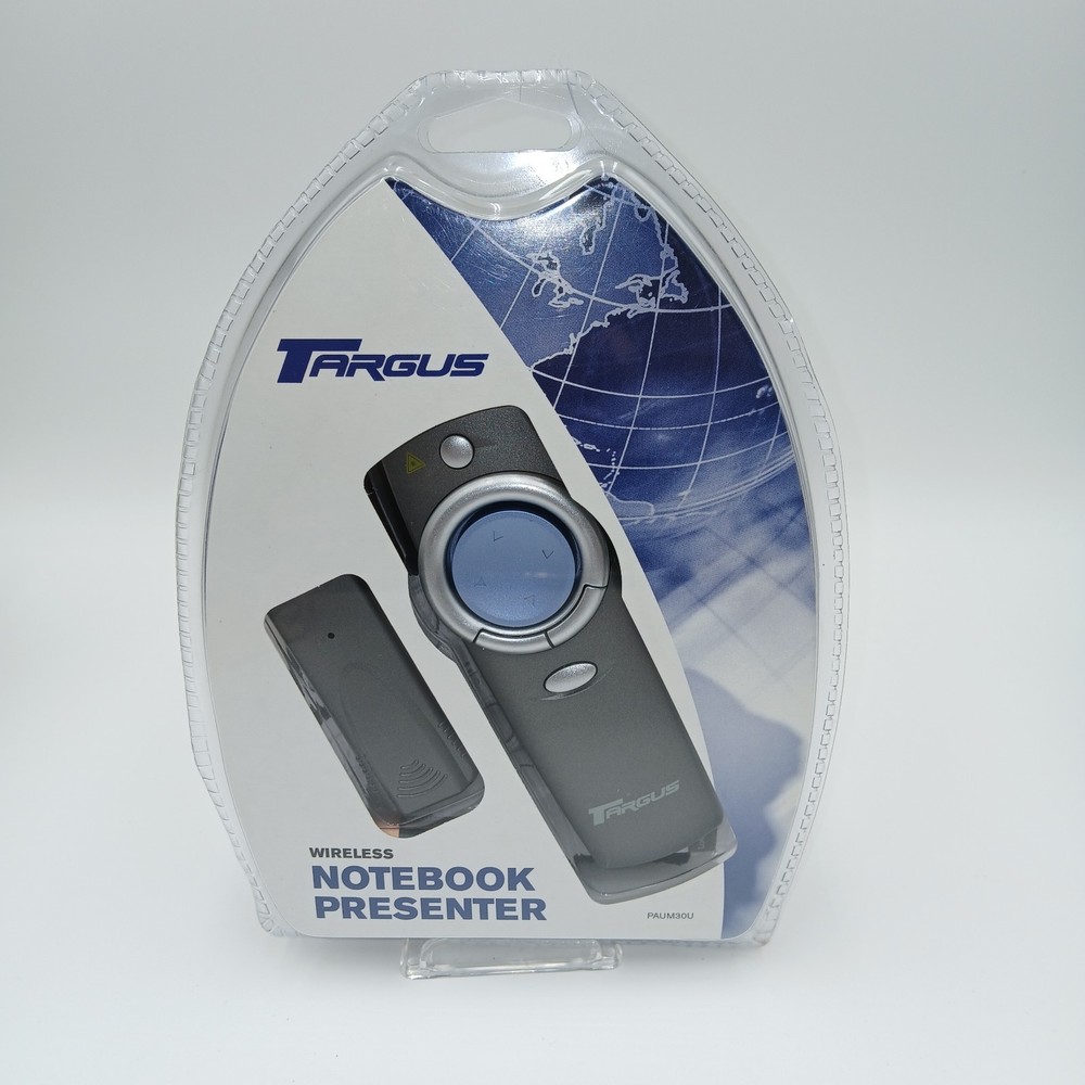 Targus PAUM30U Notebook Wireless Presenter Cursor Control Laser Pointer