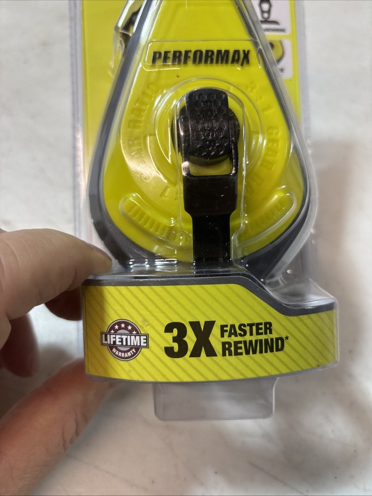 PERFORMANCE 3:1 Chalk Reel 100’ (30m)secure Anchoring NIB