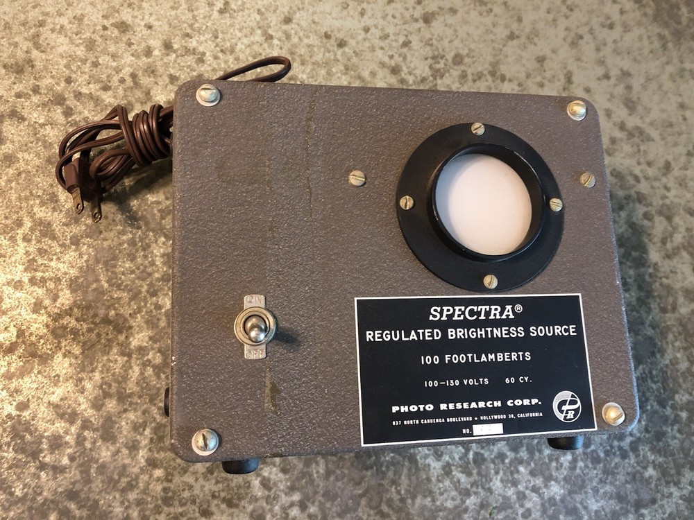 SPECTRA Regulated Brightness Sourse-GS4 TESTED-works