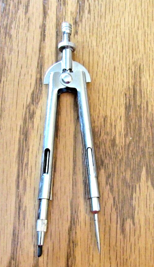Vintage Protractor School Math Drafting Tool Instrument Made in Japan
