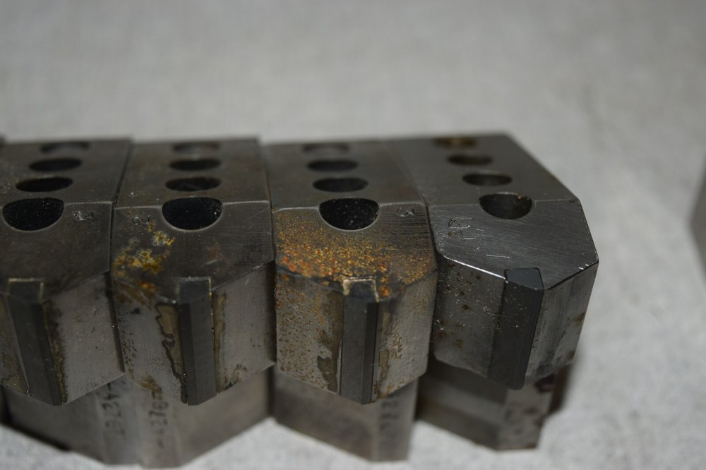 D-42767 Lathe Chuck Jaws with Carbide Tips Lot