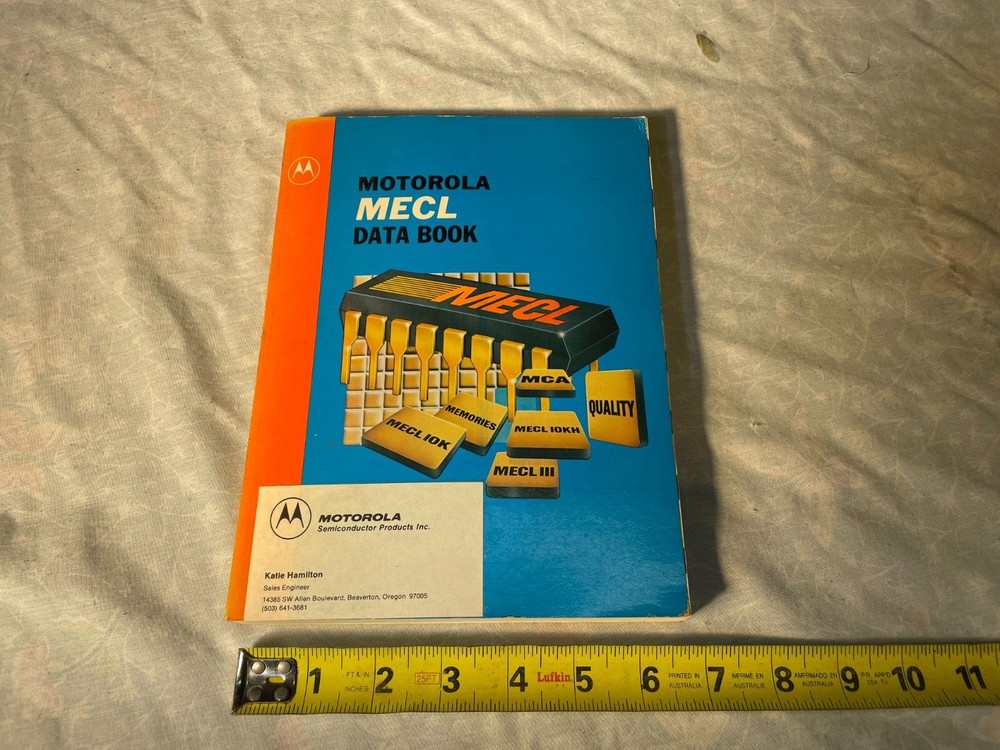Motorola MECL Data Book 1982 DL122