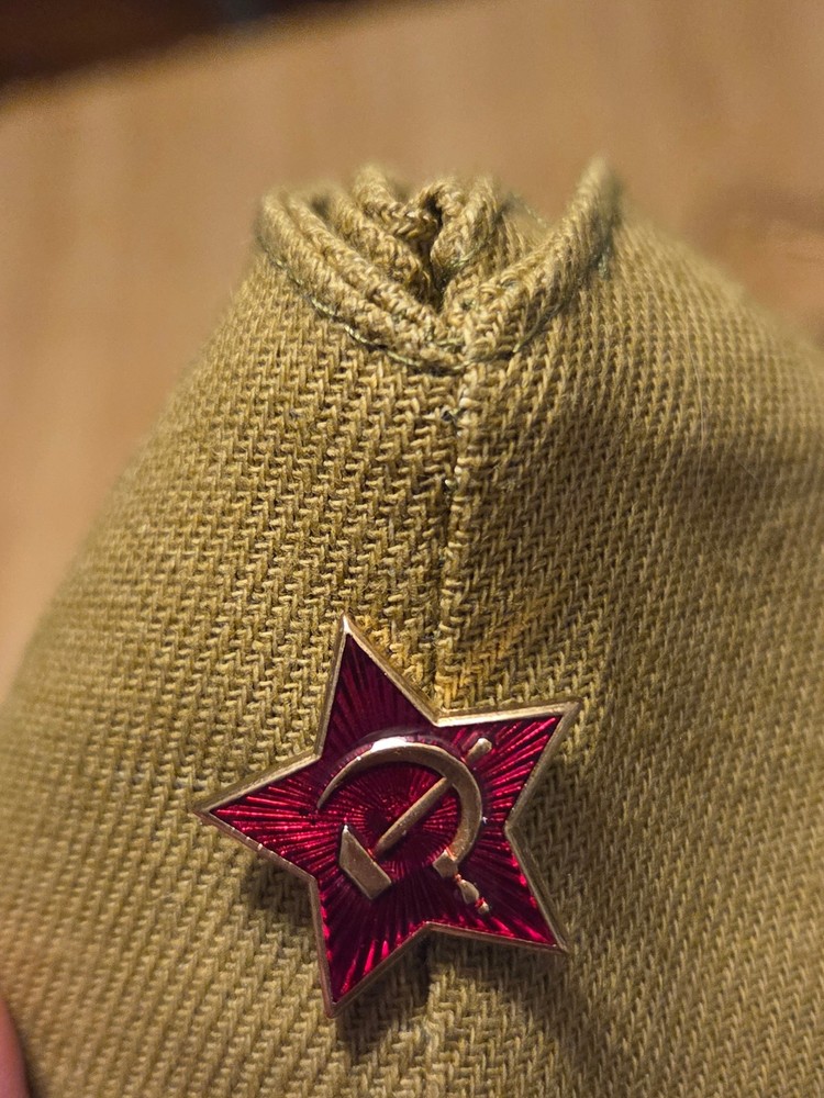 Soviet Pilotka Garrison Cap Size 56 (Size 7 US/Medium), Uncirculated, WWII?