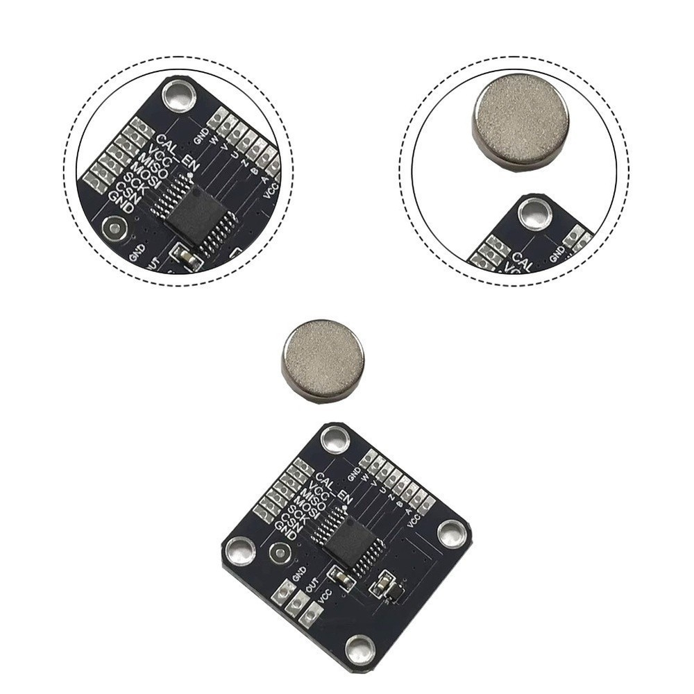 Encoder module MT6835 for motor control with wide temp range 40 to 125 C