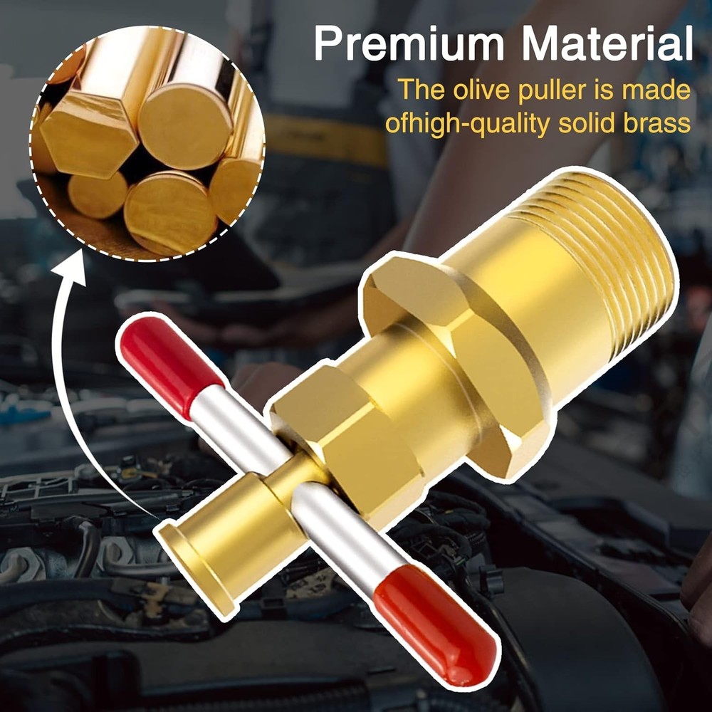 Olive Ring Removal Tool Compression Valve Removal Tool for Copper Olive Puller w