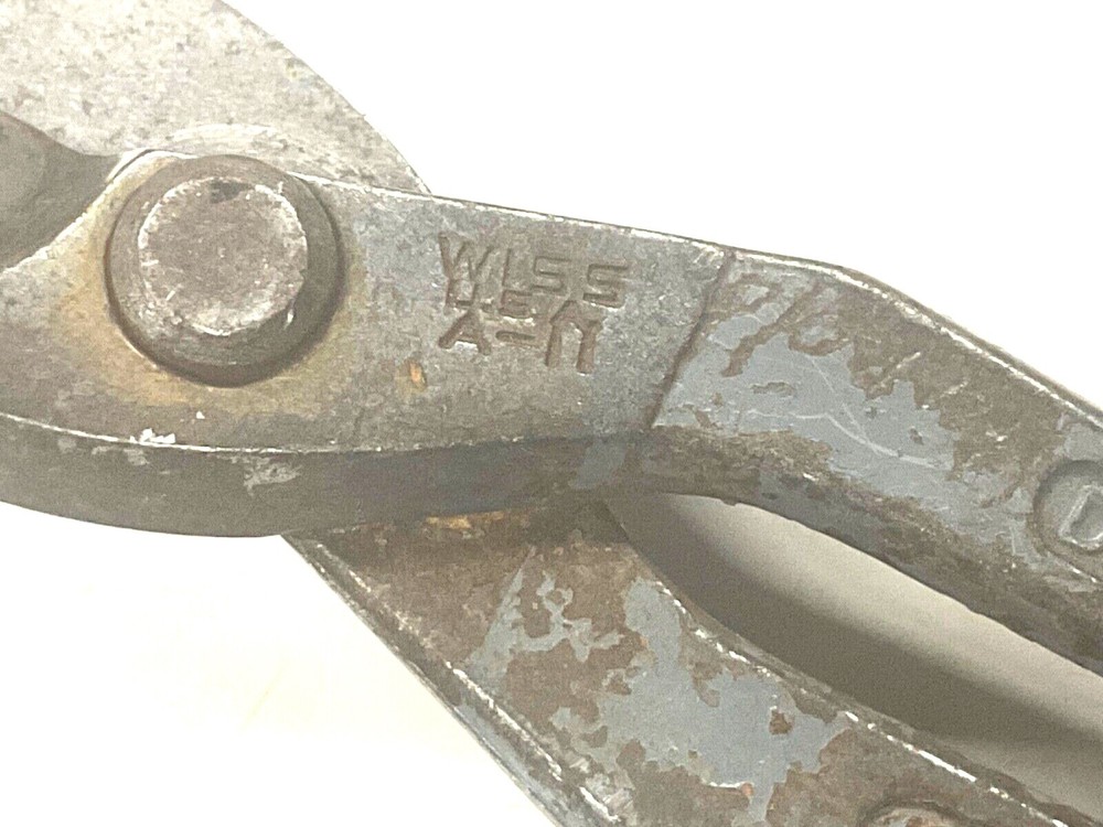 VINTAGE WISS TOOLS 10” UTILITY TIN SNIPS, A-11