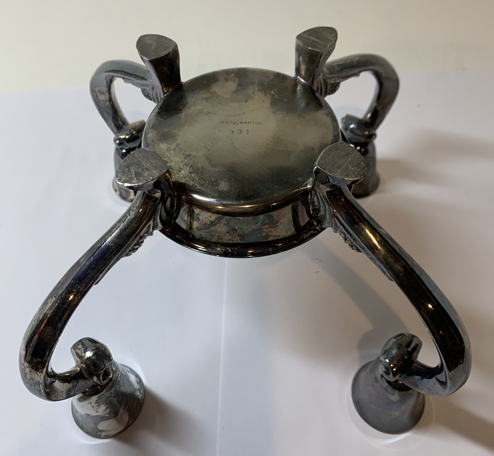 VINTAGE Reed and Barton SILVERPLATE Table CANDLE Stick HOLDER 331