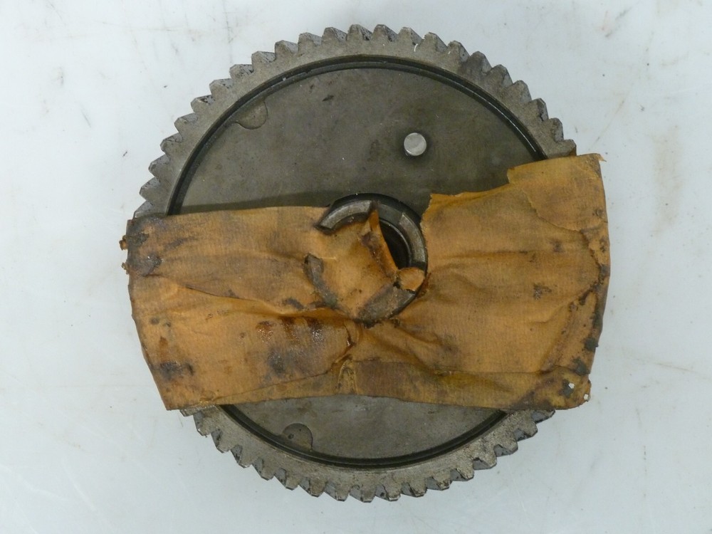 Suzuki TS100 clutch basket.