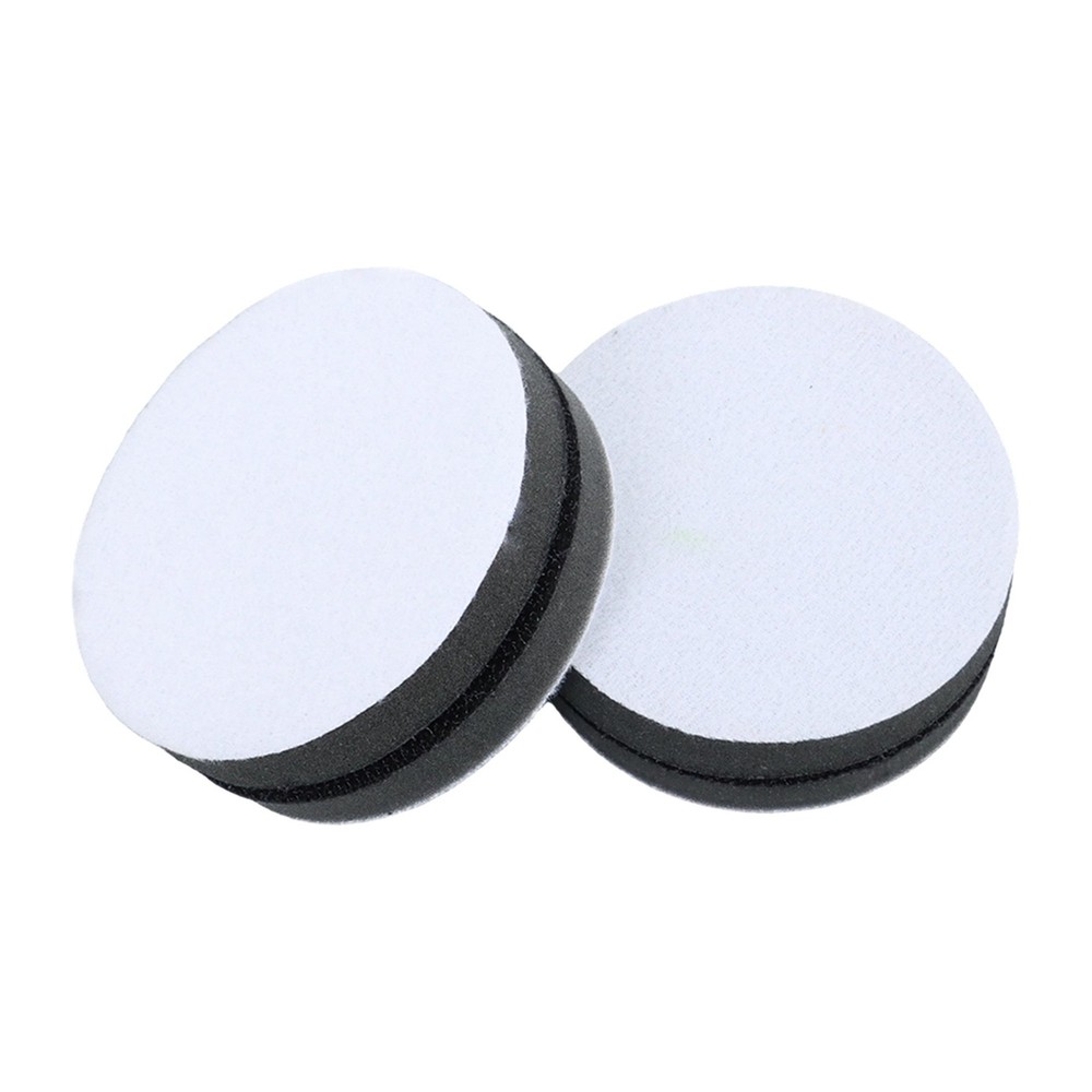 10 Pack 3 Inch Soft Foam Interface Sponge Pad Hook and Loop Orbital Sander Pad