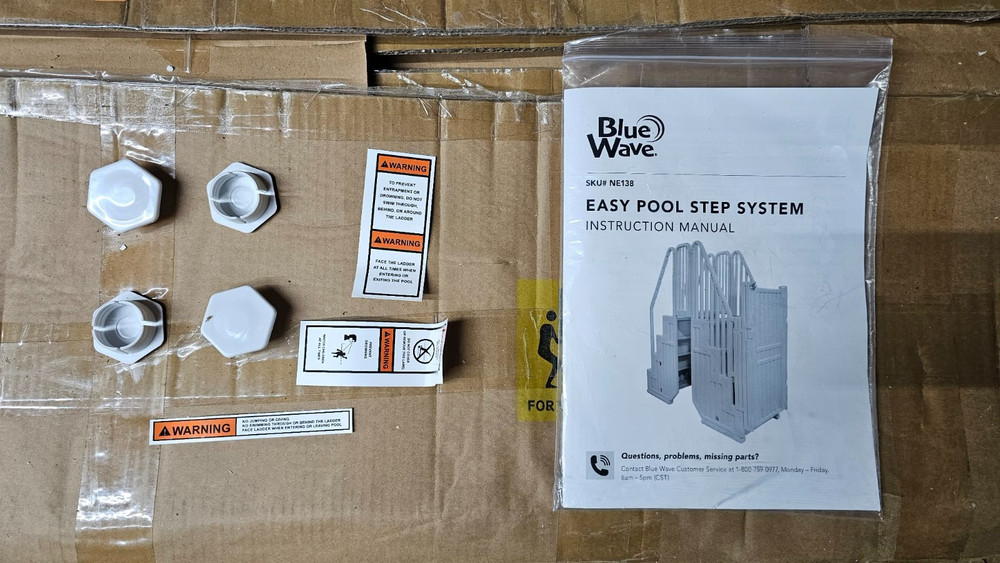 Bluewave Easy Pool Step Entry System, Only the Bridge Unit, NE138 Bridge