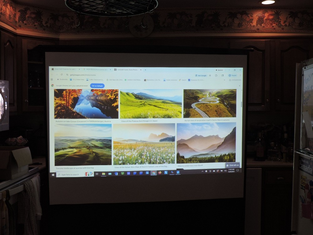 Panasonic PT-EZ570U projector 5000 Lumen projector with remote & ceiling mount#5