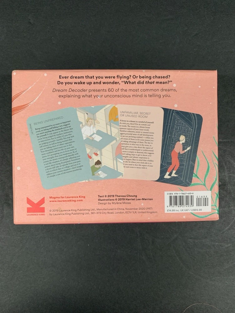 Dream Decoder 60 Cards to Unlock Your Unconscious Theresa Cheung Self Help
