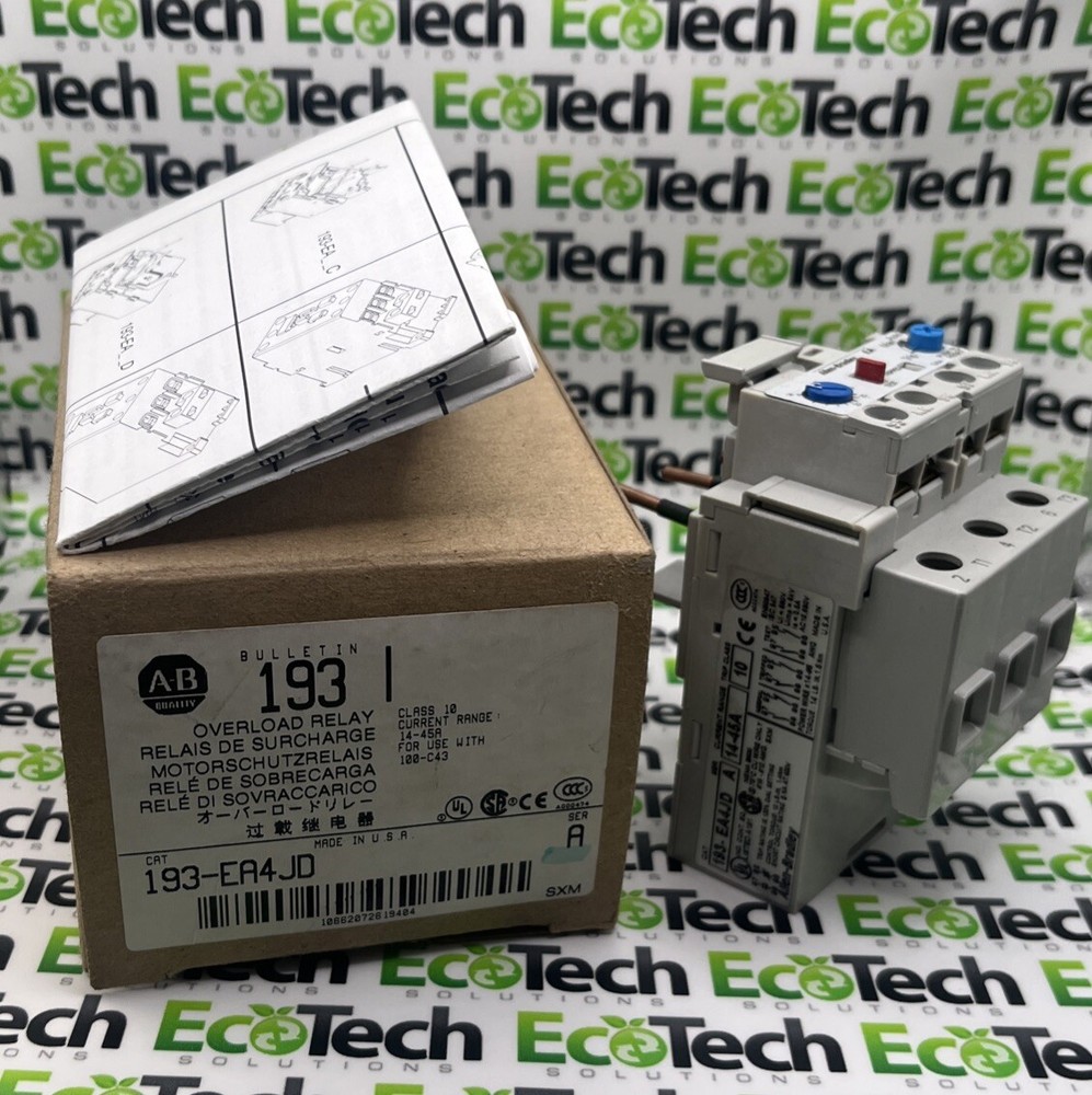 Allen Bradley 193-EA4JD Overload Relay Series A