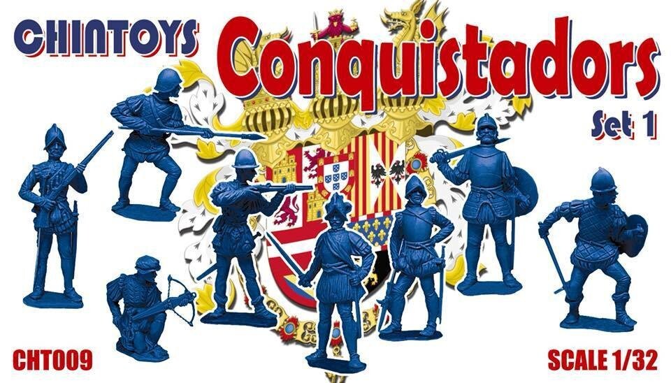 CHINTOYS CHT009 CONQUISTADORES SET 1 (CREAM)