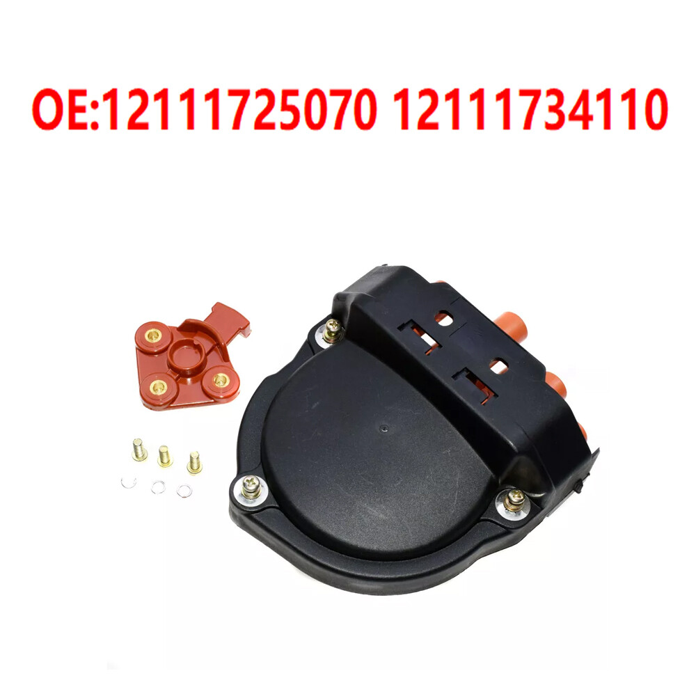 Distributor Cap & Rotor 12111725070,12111734110 For BMW E23 E24 E28 E30 E31 E32