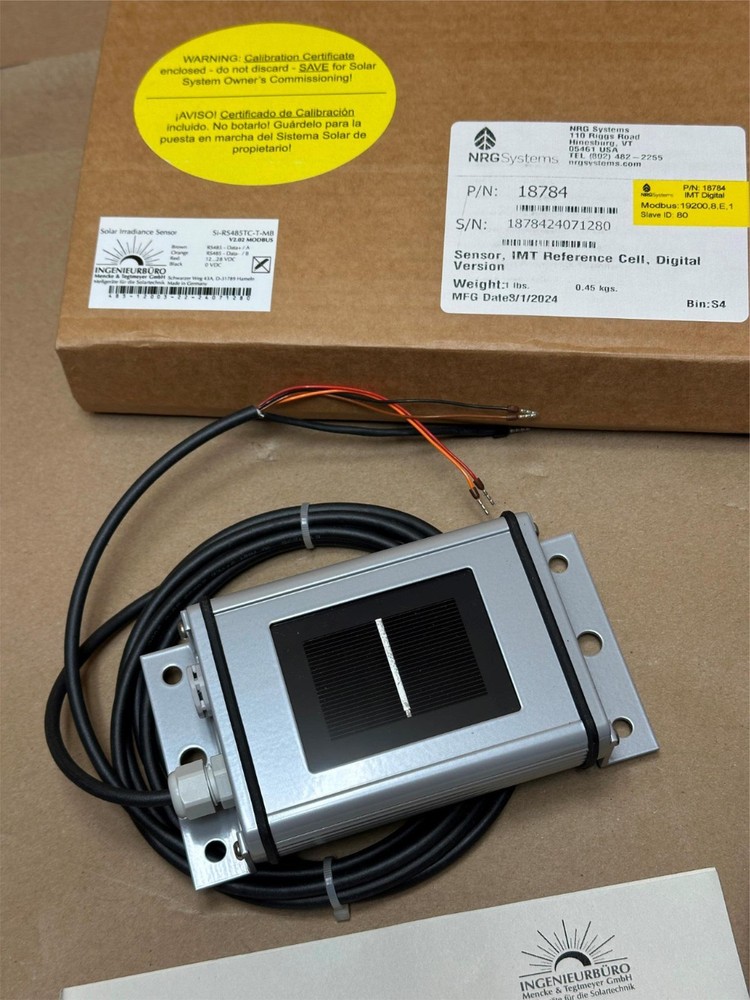 IMT Digital Reference Cell Solar Irradiation Sensor Kit Digital & Junction Box