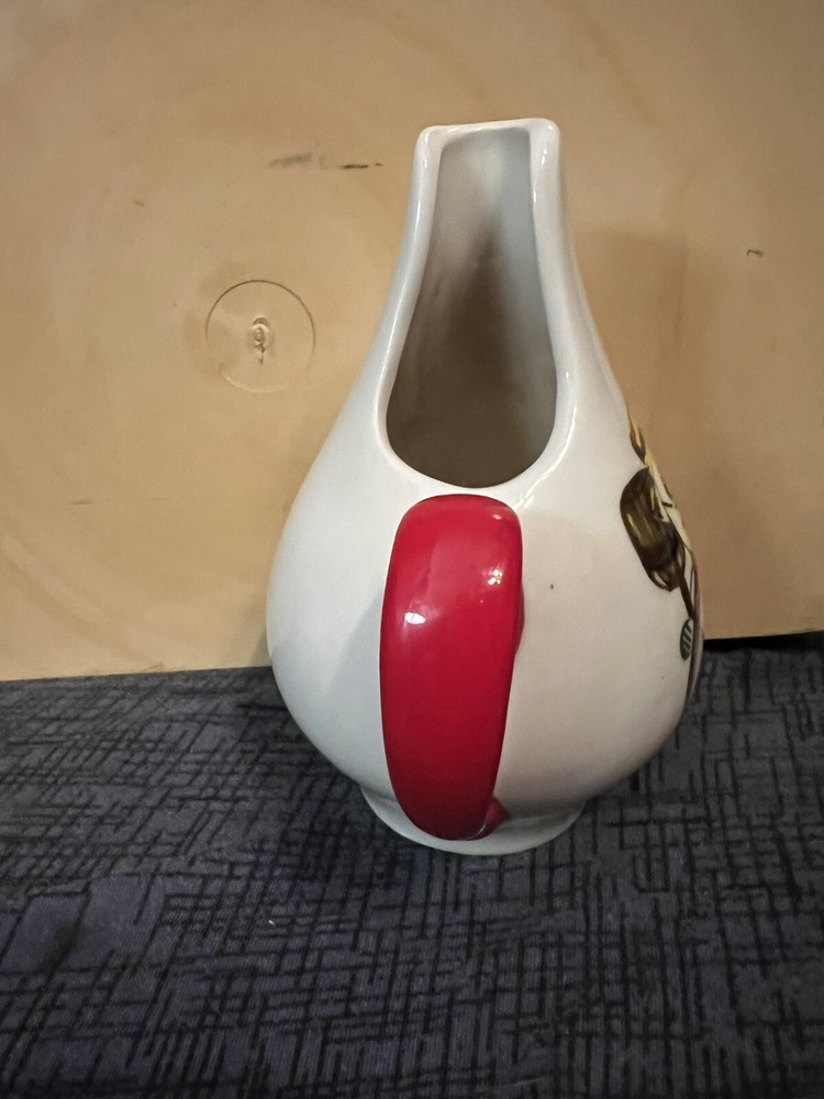 Ceramic Snowman Mini Pitcher Creamer MCM Design