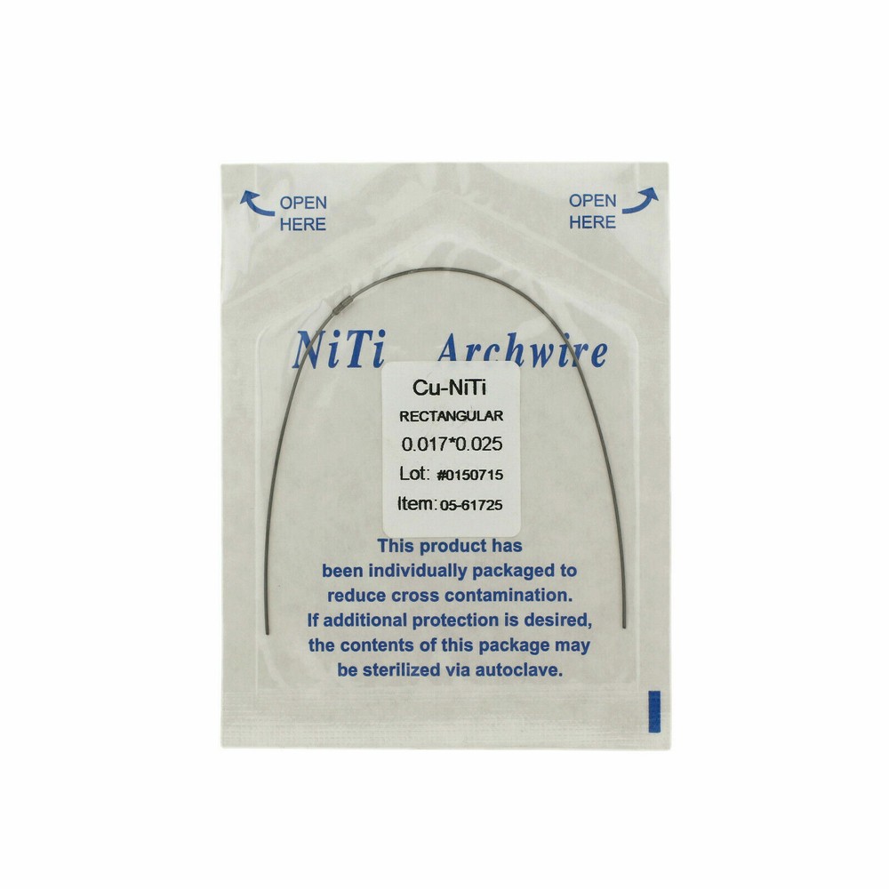 Dental Orthodontic Copper Cu-NiTi Arch Wire Stops Round/Rectangular Damonform