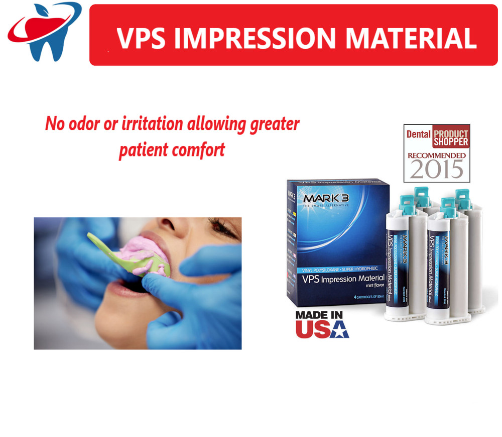 Dental VPS Impression Material Heavy /Medium Body /Light Body - Regular/Fast Set
