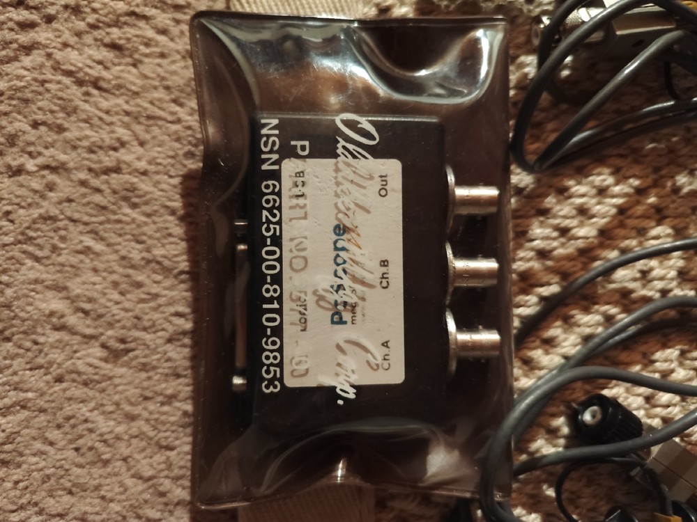 PoScope 2 channel USB Oscilloscope/Function Generator/16 channel logic analyzer.