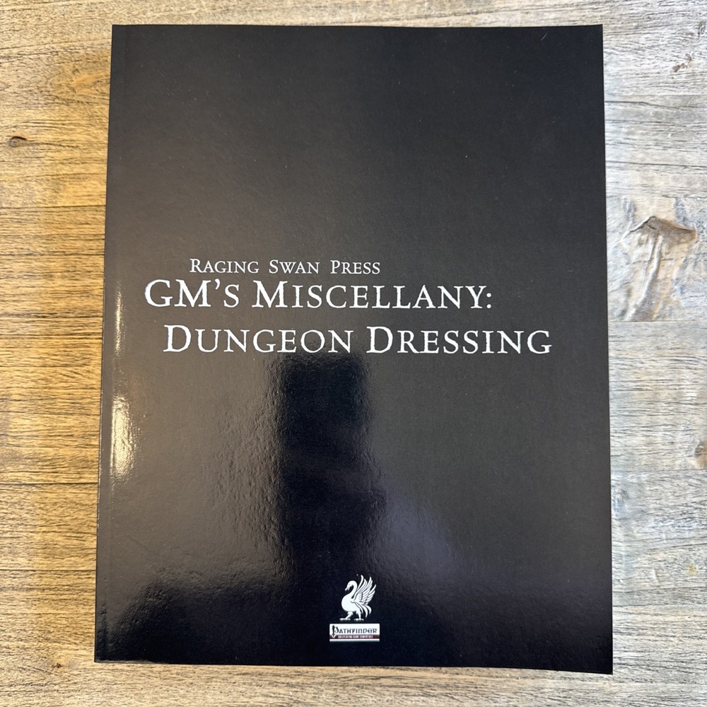 GM's Miscellany: Dungeon Dressing HC Raging Swan Press Pathfinder