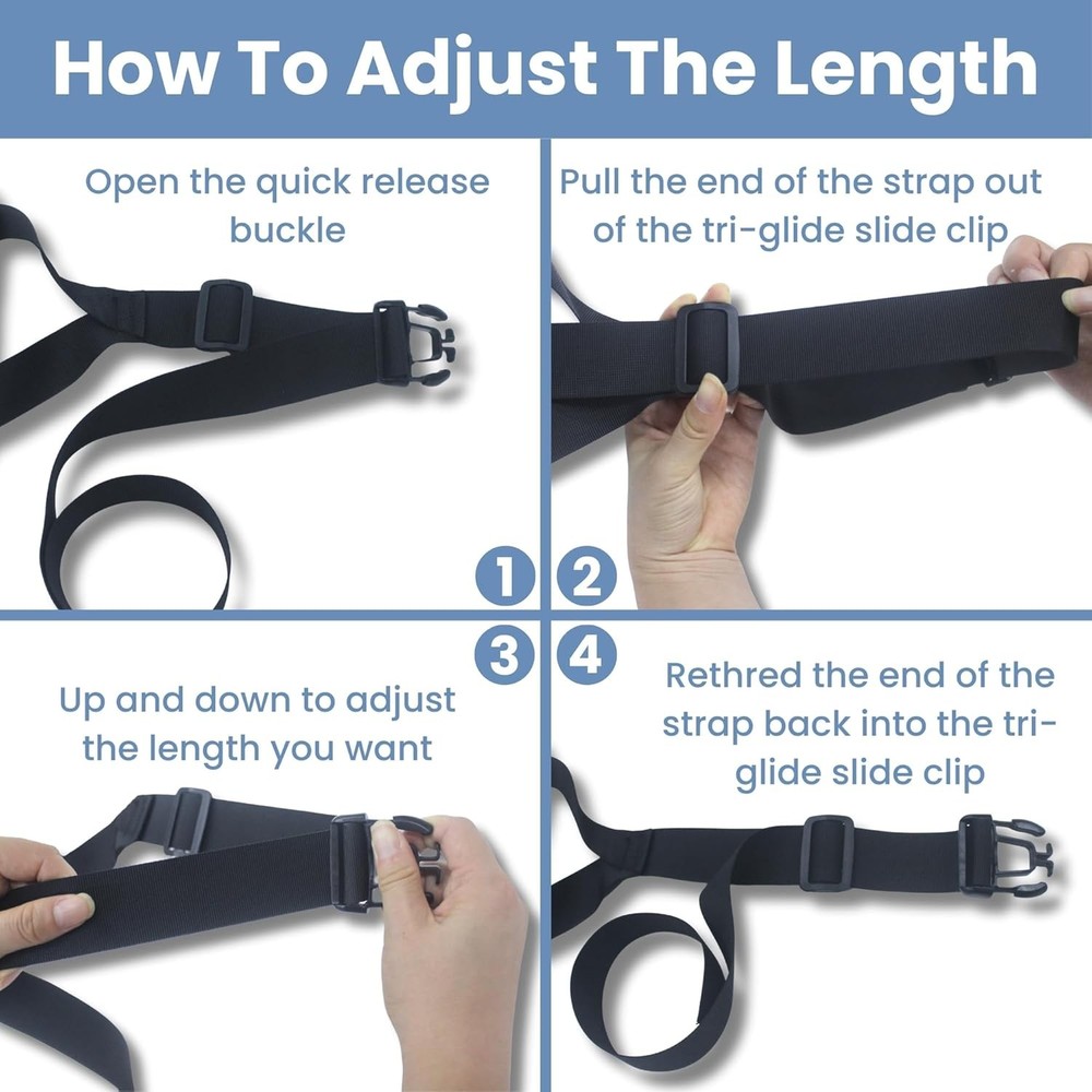 2 Pack Auto Car Grab Handle Adjustable, Standing Aid Safety Handle for Adults, S