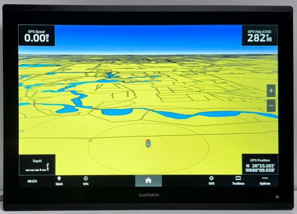 Garmin GPSmap 8624 24" Touchscreen MFD GPS ChartPlotter Display