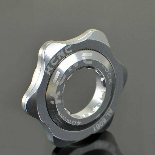 KCNC Disc Rotor CENTER-LOCK Adapter, Silver
