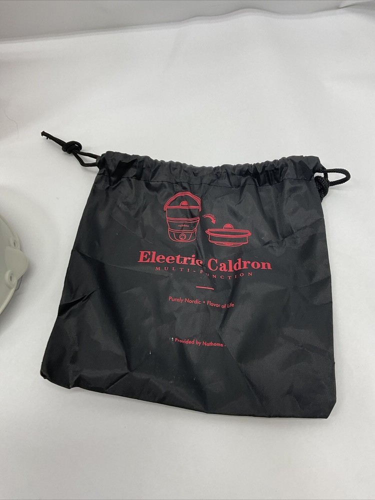 Nathome Multi-function Electric Caldron Collapsible Silicone