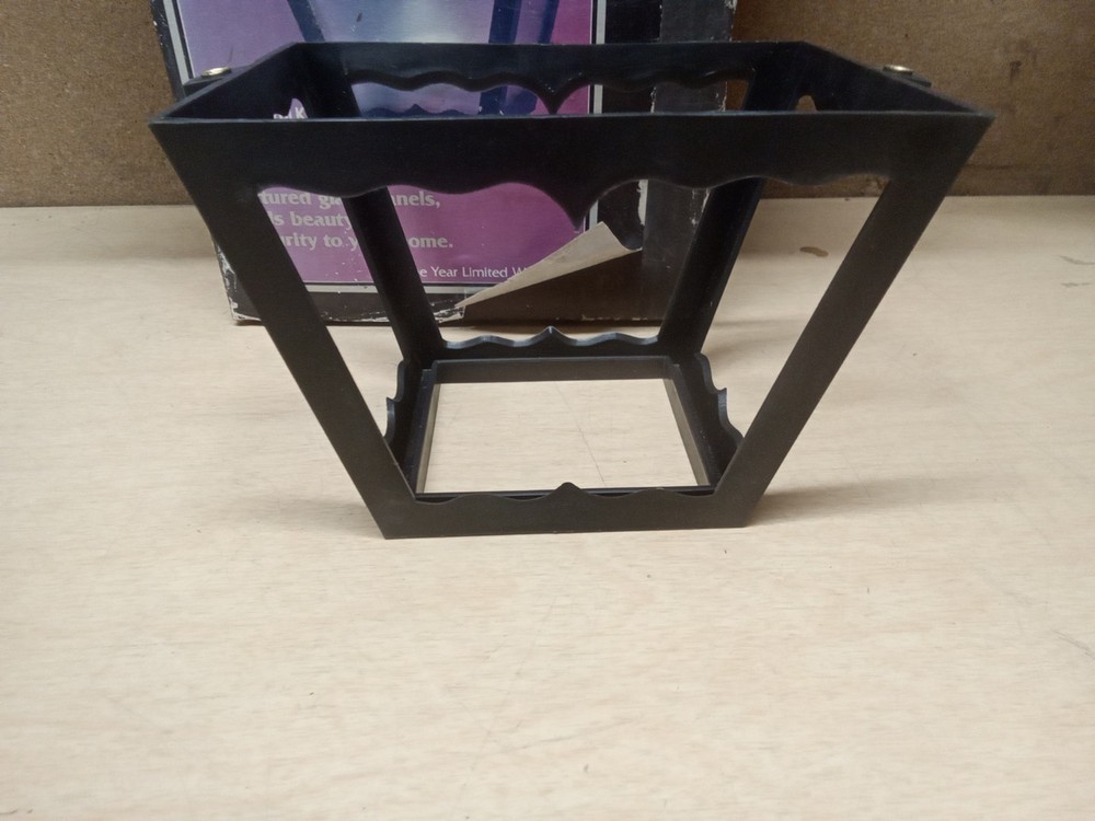 Delval Lighting 1723BLK Durable Polypropylene Wall Lantern