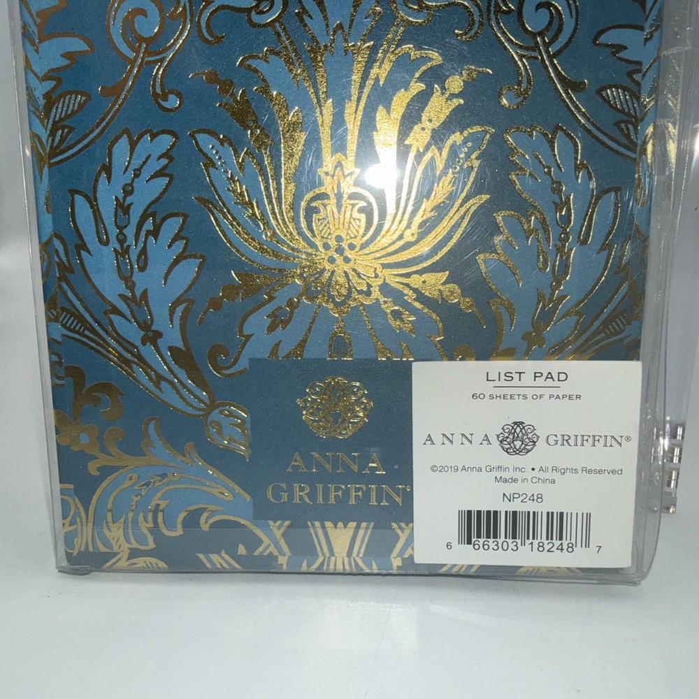ANNA GRIFFIN List Pad 60 Sheets - New